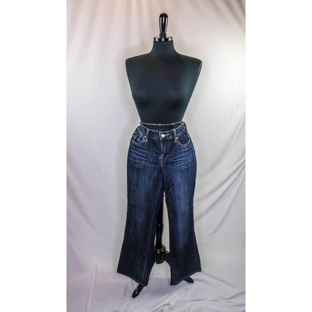 Lucky Brand Jeans Sweet N Low Low Rise Boot Cut Dark Wash Size 4